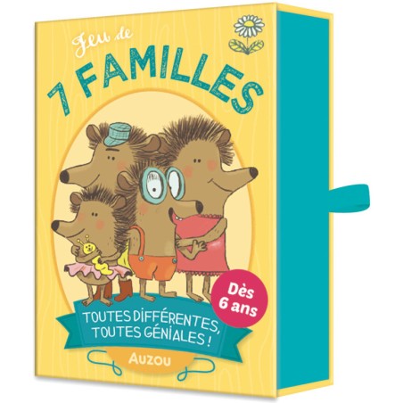 Jeu de 7 Familles de Camille - Jeux de société - Auzou