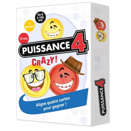 Puissance 4 - Mon jeu de cartes - Jeux de société - Auzou