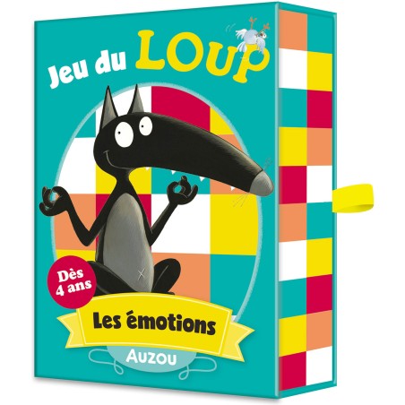 Jeu du Loup Les émotions - Un jeu - Auzou