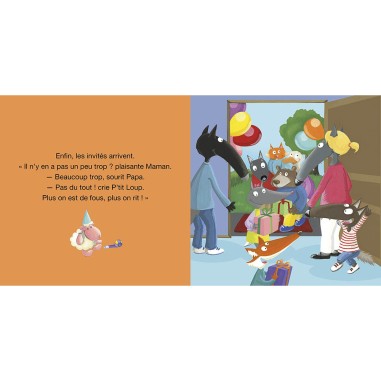 AU07266 - P'Tit Loup Fete Son Anniversaire - Auzou