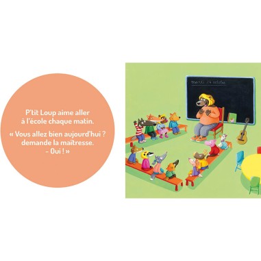 P'tit loup aime l'école - Auzou