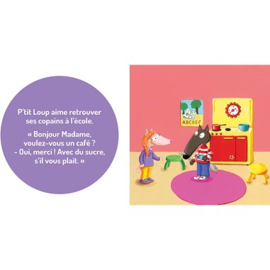 P'tit loup aime l'école - Auzou