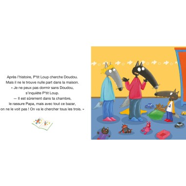 P'tit loup ne veut pas ranger - Auzou