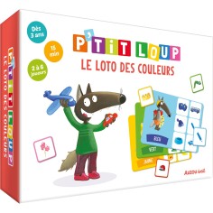 P'tit Loup - Le Loto des Couleurs - Jeux enfants - Auzou