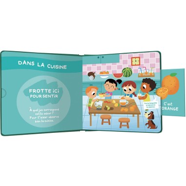 Livre Mon cherche et trouve des odeurs - Auzou