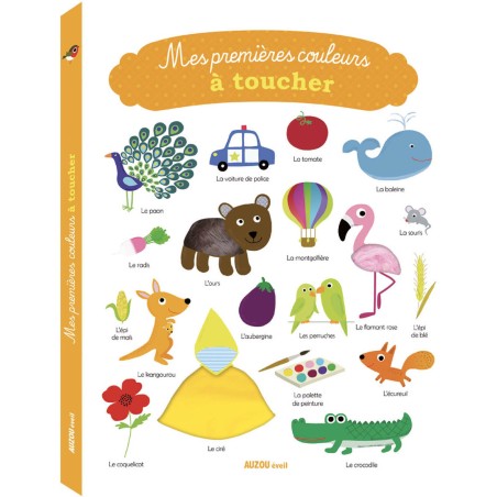 Mes premières couleurs à toucher - Auzou