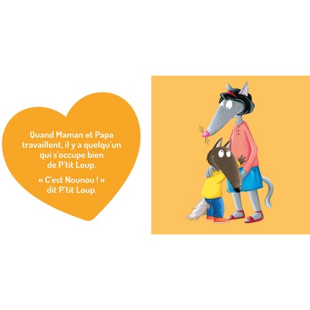 P'tit loup aime sa nounou - Auzou
