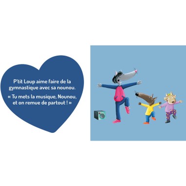 P'tit loup aime sa nounou - Auzou