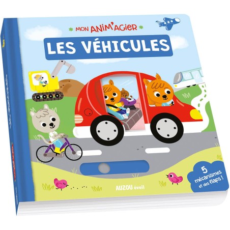 Mon anim'agier - Les vehicules - Auzou