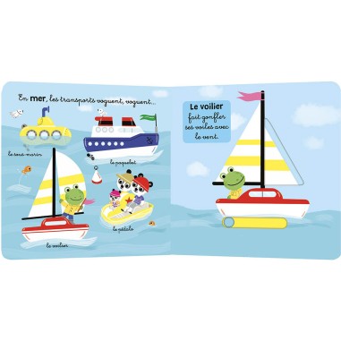 Mon anim'agier - Les vehicules - Auzou