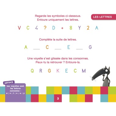 Ma moyenne section avec loup - Auzou