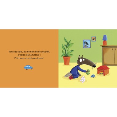 P'Tit Loup Ne Veut Pas Dormir - Auzou