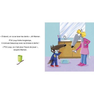 P'Tit Loup Ne Veut Pas Dormir - Auzou