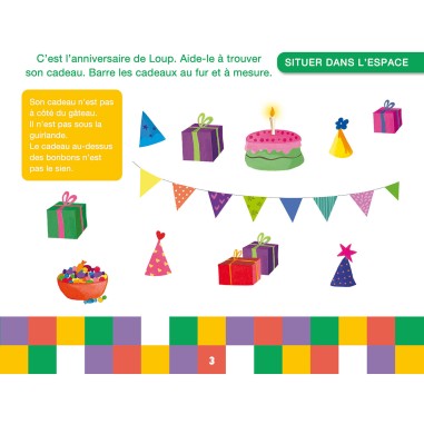 Mes maths au cp avec loup - Auzou