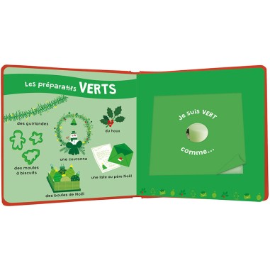 Mon livre des odeurs et des couleurs - Joyeux noël ! - Auzou