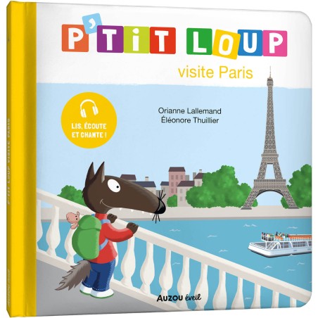 P'tit loup visite paris - Auzou
