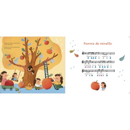 Mon livre piano - Mes toutes premières comptines au piano - Auzou