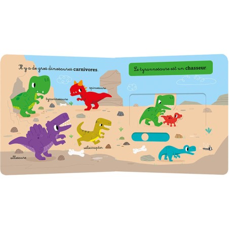 Mon anim'agier - Les dinosaures - Auzou