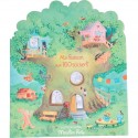 Cahier de coloriage avec autocollant - La Grande Famille - Moulin Roty
