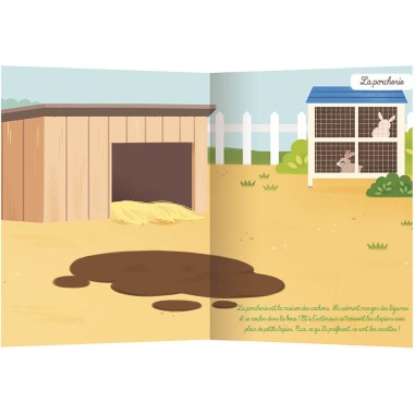 Mes tout premiers autocollants - La ferme - Auzou