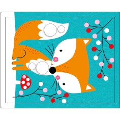 Mon coffret d'artiste - Mes tableaux pompons animaux - Auzou 2