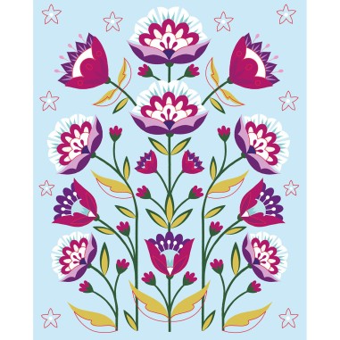 Mon coffret d'artiste - Mes cartes à pailleter - Nature enchantée - Auzou