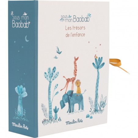 Coffret de naissance - Sous Mon Baobab - Moulin Roty