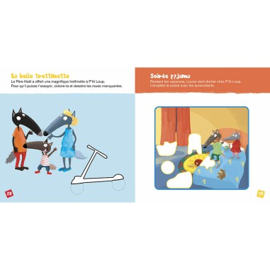 Mon cahier d'activités p'tit loup - Spécial noël - Auzou