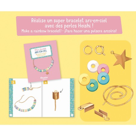 Mon superbe bijou - Mon bracelet arc-ciel - Auzou