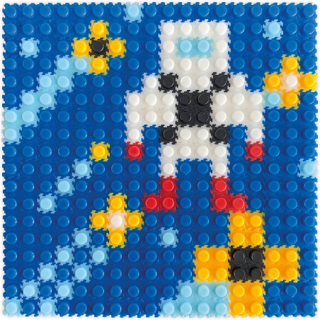 Mes créations en pixels - Espace - Auzou