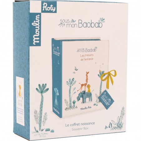 Coffret de naissance - Sous Mon Baobab - Moulin Roty