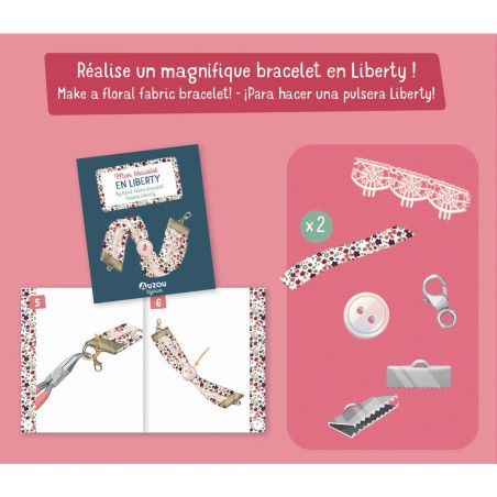 Mon superbe bijou - Mon bracelet en liberty - Auzou