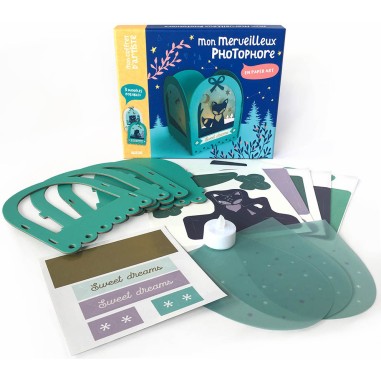 Mon coffret d'artiste - Mon merveilleux photophore en paper art - Auzou