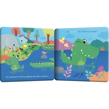 Basile le Crocodile Ne - Auzou