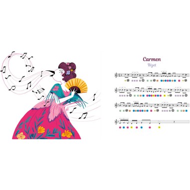 Mon livre piano - Mes plus grands airs classiques - Auzou