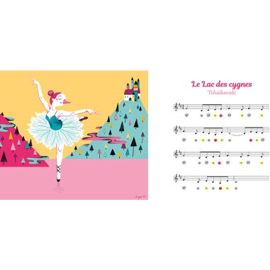 Mon livre piano - Mes plus grands airs classiques - Auzou