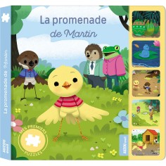 Mes premiers puzzles : La promenade de Martin - Auzou