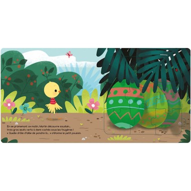 Mes premiers puzzles - La promenade de martin - Auzou