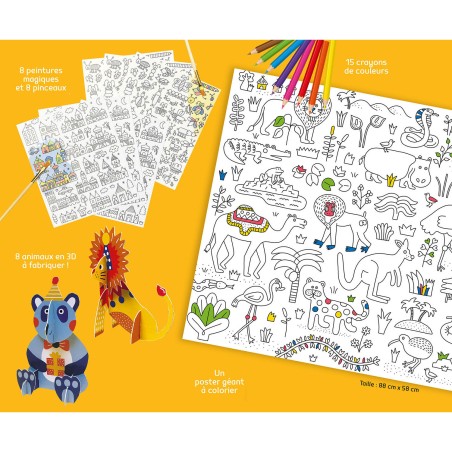 Mon coffret d'anniversaire - Je fête mes 4 ans ! - Auzou