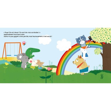 Mes premiers puzzles - Sacha joue a chat perche - Auzou