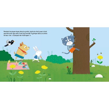 Mes premiers puzzles - Sacha joue a chat perche - Auzou