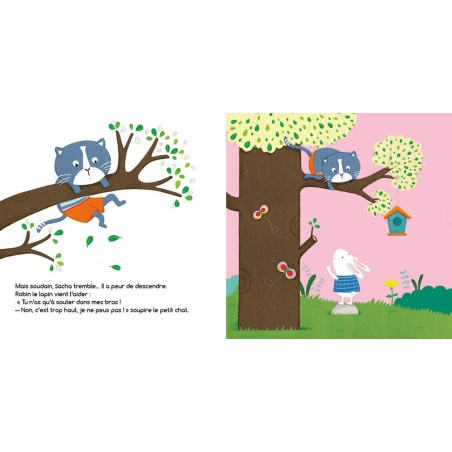 Mes premiers puzzles - Sacha joue a chat perche - Auzou