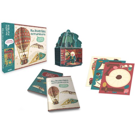 Mon coffret d'artiste - Mes inventions extraordinaires - Auzou