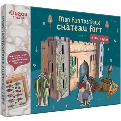 Mon fantastique château fort à construire - Auzou