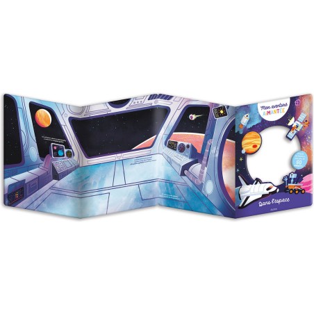 Mon aventure aimantée - Dans l'espace - Auzou
