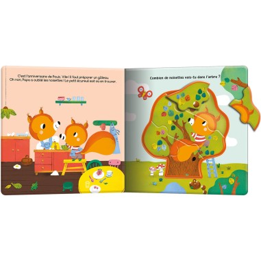 Mon premier livre puzzle - joyeux anniversaire, Pouic ! - Auzou