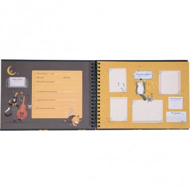 Album photo - Souvenirs d'école - Les Moustaches - Moulin Roty