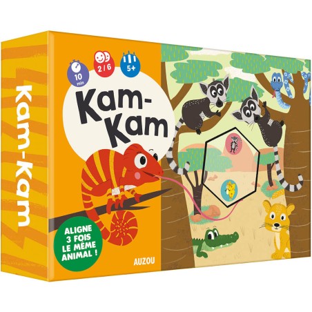 P'tit Jeu de Kam Kam - Jeux enfants - Auzou