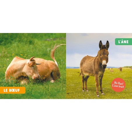 Mon premier doc photo - Les animaux de la ferme - Auzou
