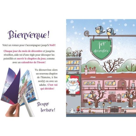 Roman de l'Avent Le Noël de Clara la petite sorcière - Auzou